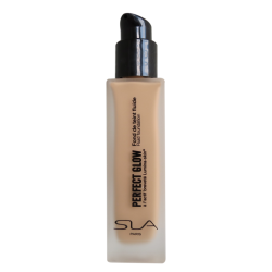 PERFECT GLOW Fond de Teint Fluide Beige doré (30 ml) - SLA | AMAVIDA